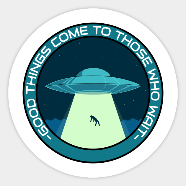 Alien Abduction Alien Abduction Sticker TeePublic